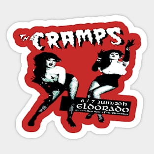 the crampssssssssssssss Sticker